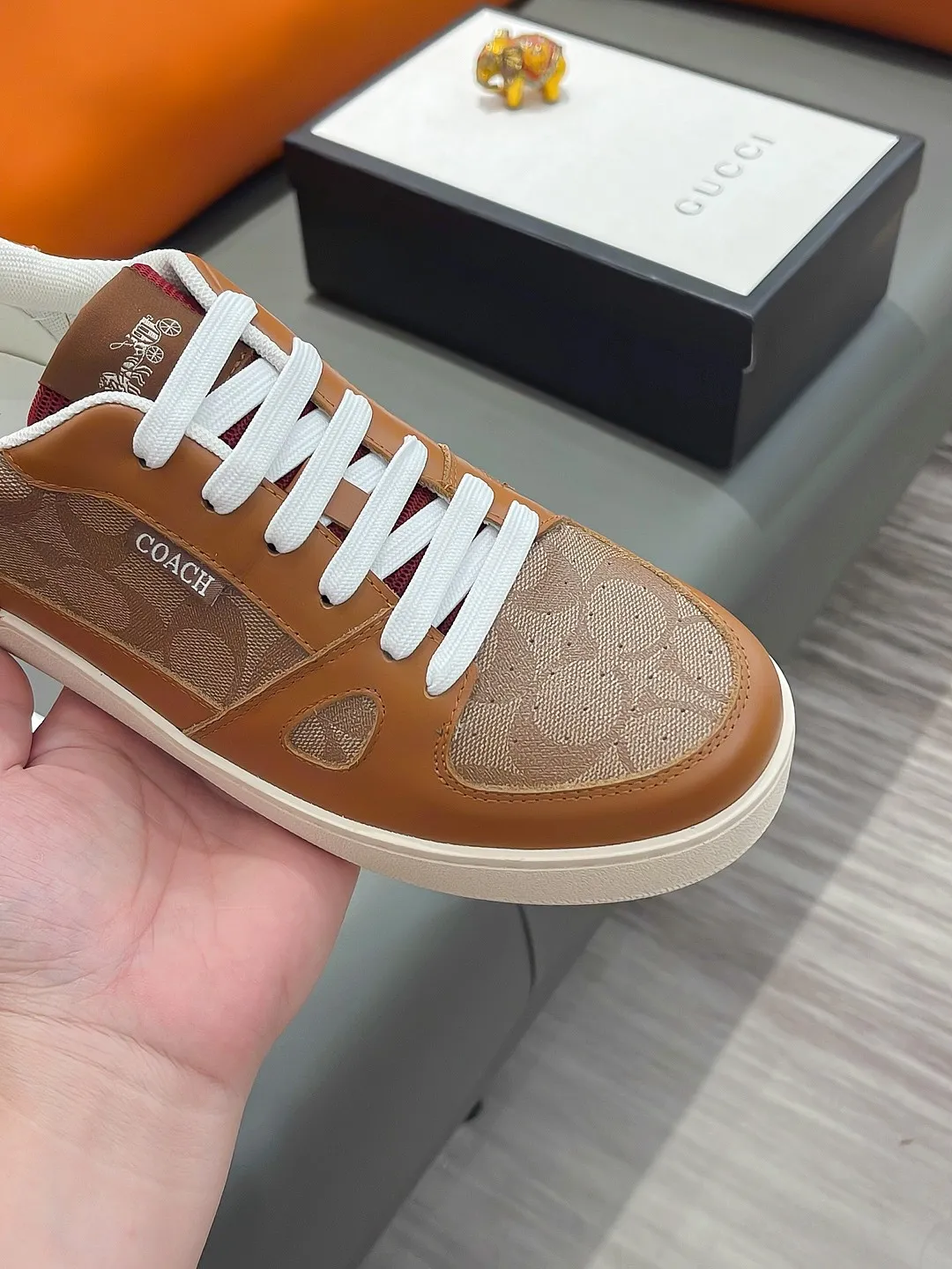 Men's shoes GUCCI "Gucci" P420 Regular size: 38-44 (casual shoes) Product materials: Selected cowhide upper, soft sheepskin lining; original outsole.